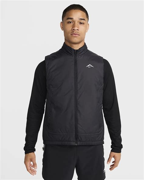 zwarte nike vest|Nike Trail PrimaLoft® Men's Therma.